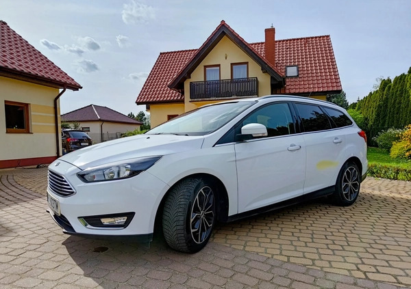 Ford Focus cena 39500 przebieg: 78500, rok produkcji 2016 z Nowe małe 254